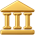 Gold bank icon